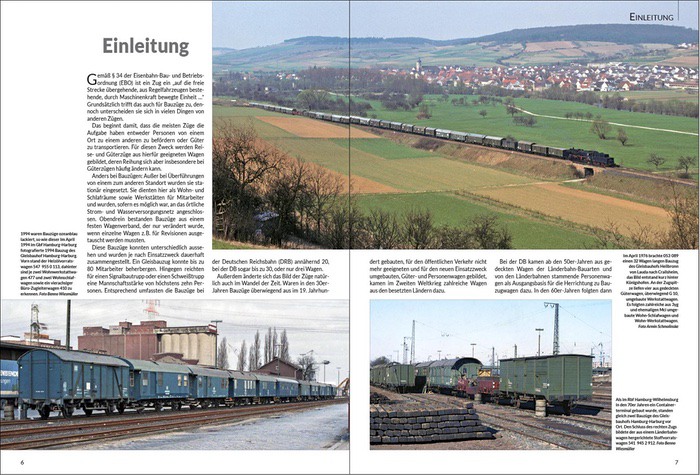 Titel Bahndienst- und Dienstgüterwagen Band 2: Bauen und Wohnen