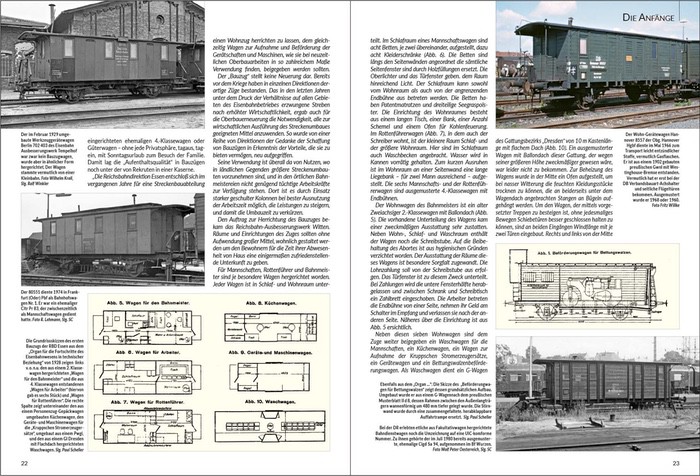 Titel Bahndienst- und Dienstgüterwagen Band 2: Bauen und Wohnen