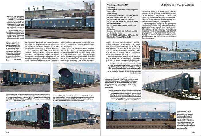 Titel Bahndienst- und Dienstgüterwagen Band 2: Bauen und Wohnen