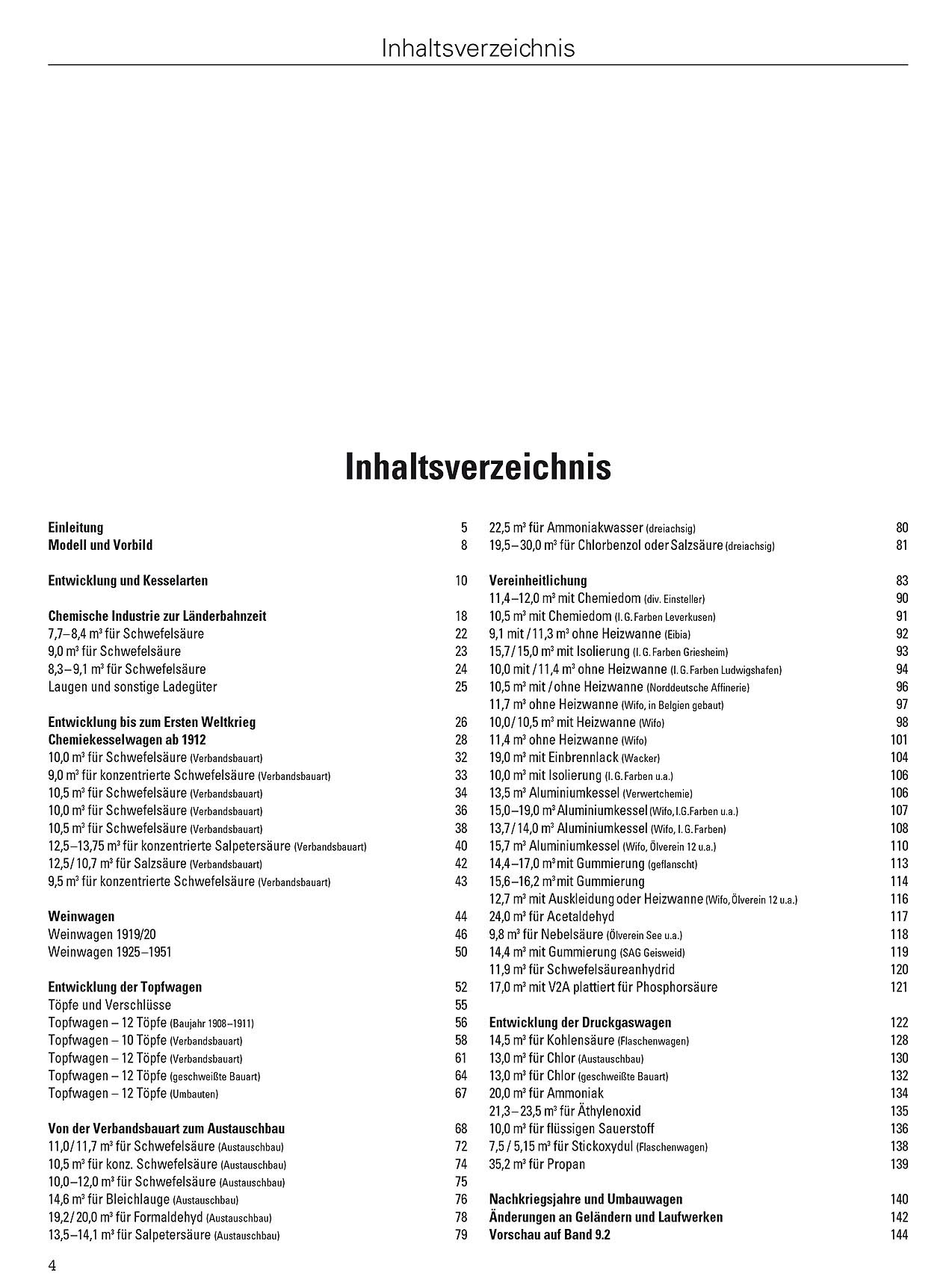 Inhalt Gterwagen Band 9.1