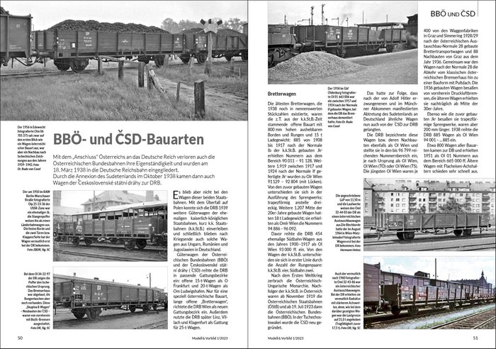 Offene Wagen (1), Modell und Vorbild